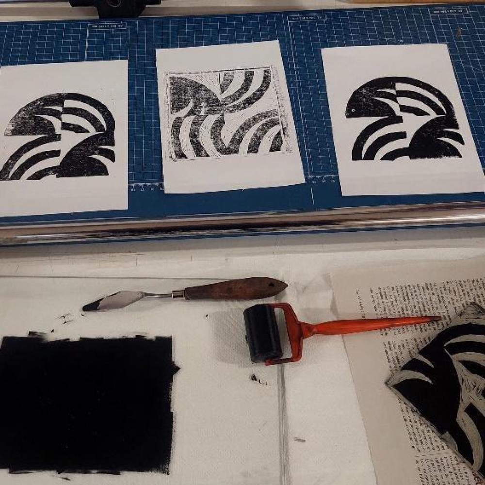 Linogravura: Dando Forma às Tuas Ideias